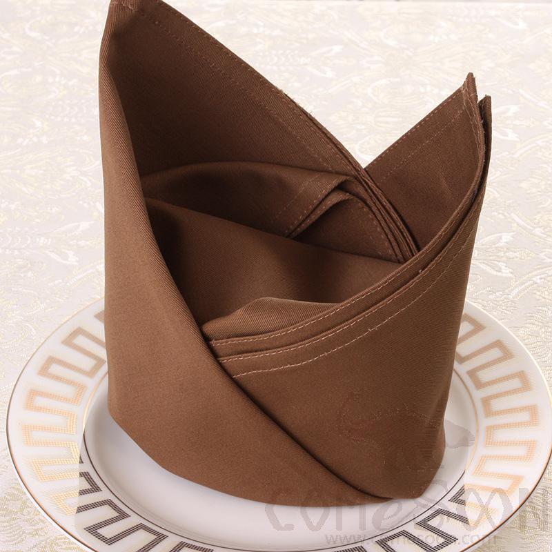 100% Cotton Napkin-Brown 30*30cm