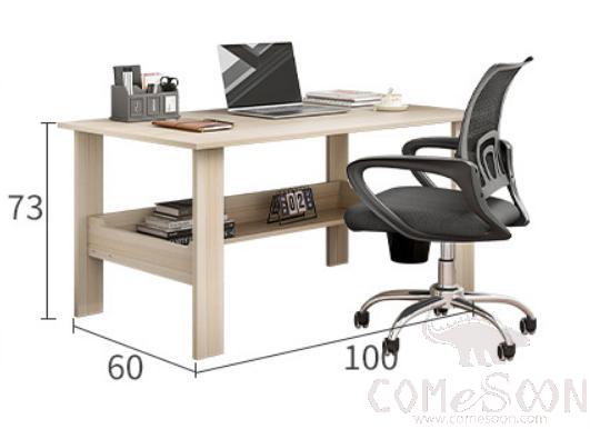 Simple computer desk-100*60*73cm