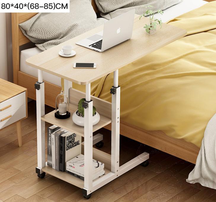 Foldable lazy table-80*40*(68-85)cm