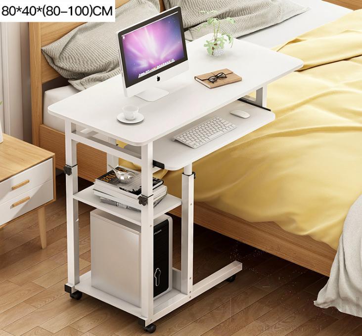 Foldable lazy table-80*40*(80-100)cm
