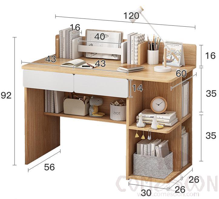 Simple computer desk-120*60*92cm