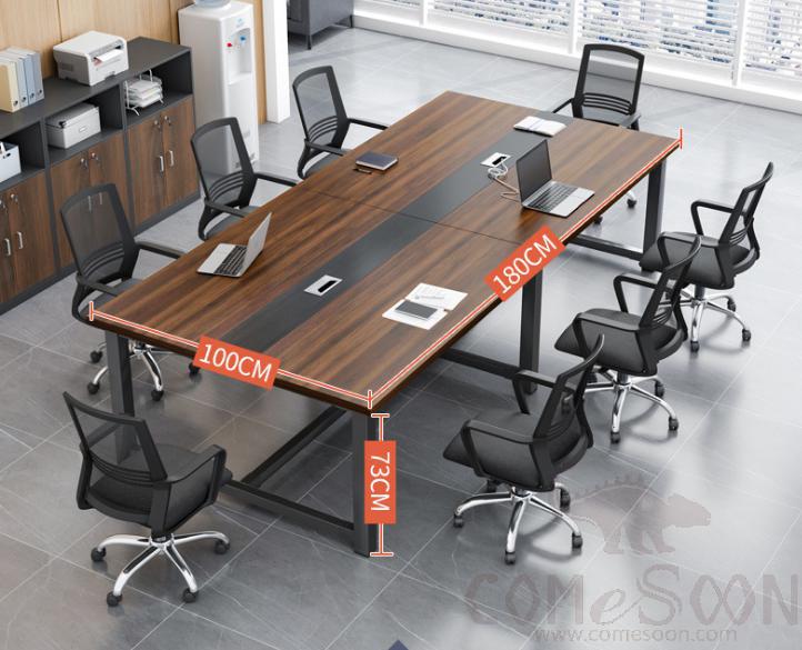 Simple meeting table-180*100*77cm