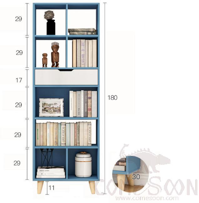 Simple shelf-50*30*180cm