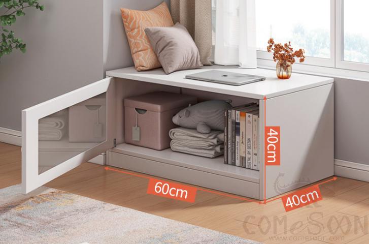 Glass storage cabinet-60*40*40cm