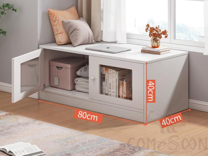 Glass storage cabinet-80*40*40cm