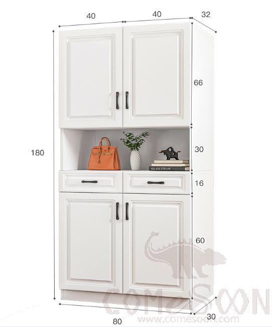 Entrance storage cabinet-80*30*180cm