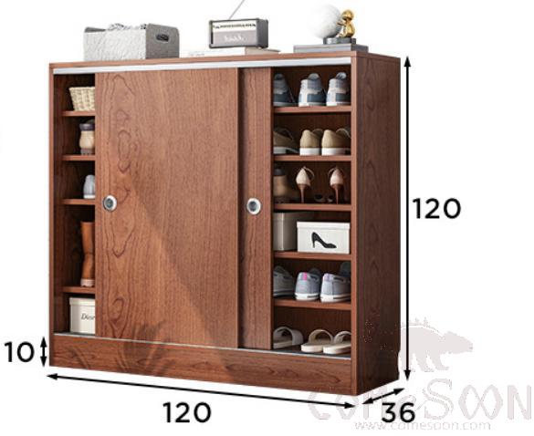 Sliding door locker-120*36*120cm
