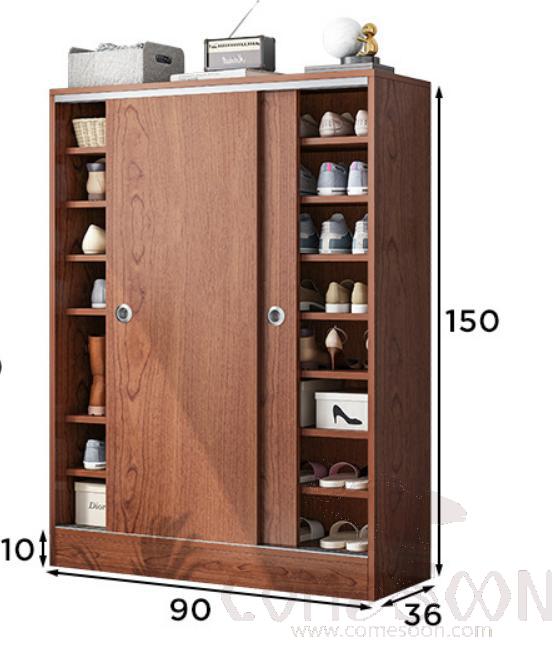 Sliding door locker-90*36*150cm