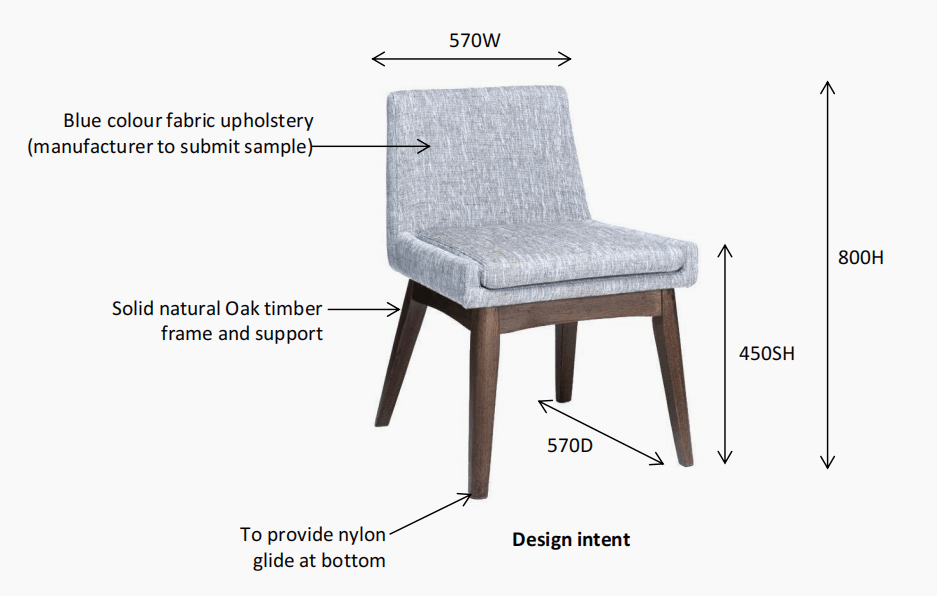 Custom Made Dining Chair