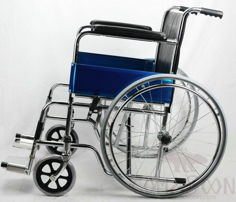 Wheelchair - Manual - big wheel - hand push