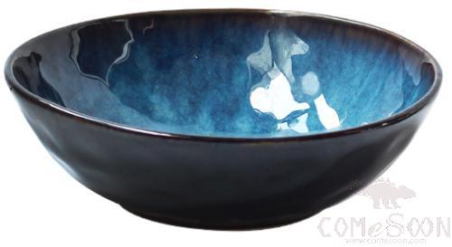 Cat's Eye  Dark Blue 7&quot; Bowl