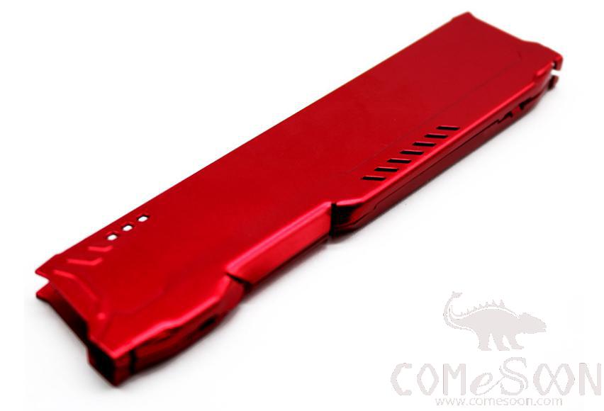 Memory module heat dissipation vest - Red
