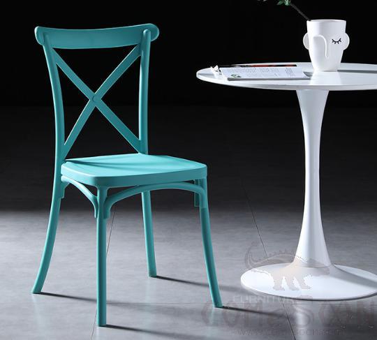 PP plastic dining chair-47*51*90cm