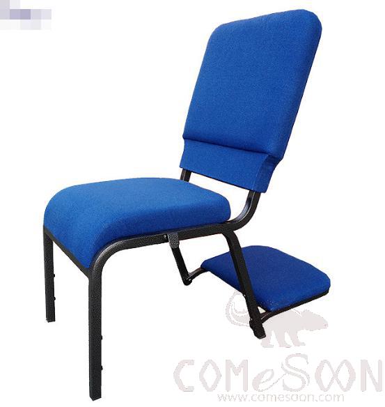 Iron church chair-45*52*93cm