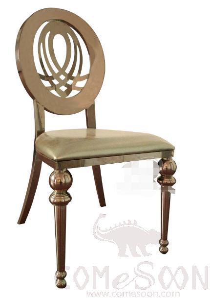 Stainless steel banquet chair-51*54*103cm