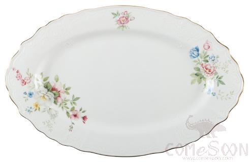 Oval Fish Plate 14&quot;