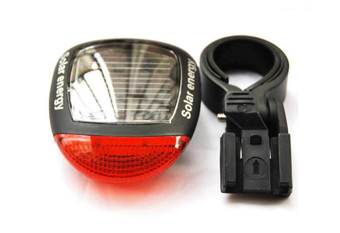 Bike lights solar powered
