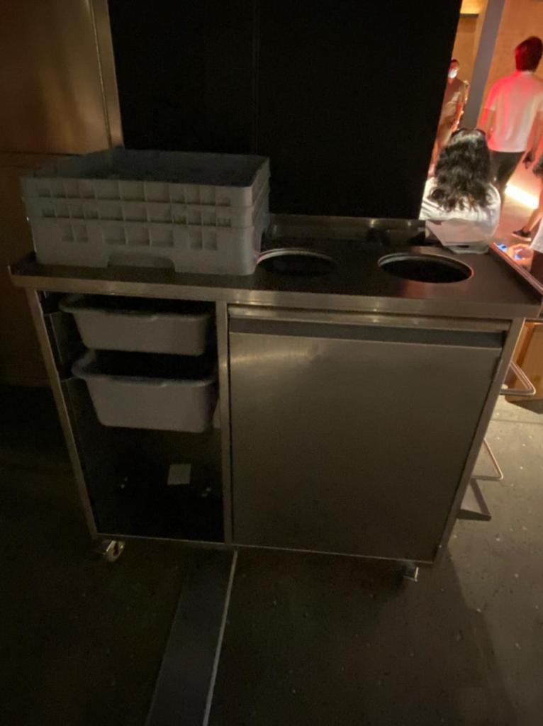 Food waste collection cart(custom made)-1000*550*950mm