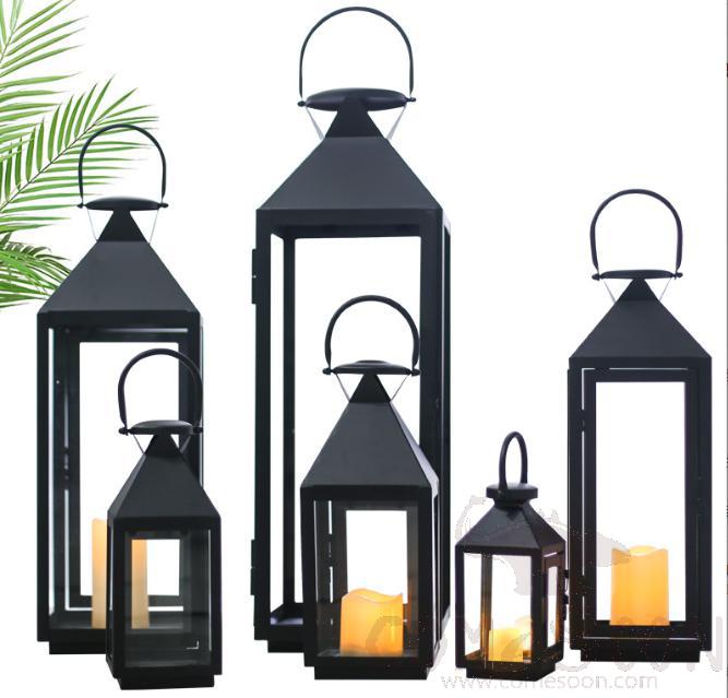 European Metal Candle Holder (S)