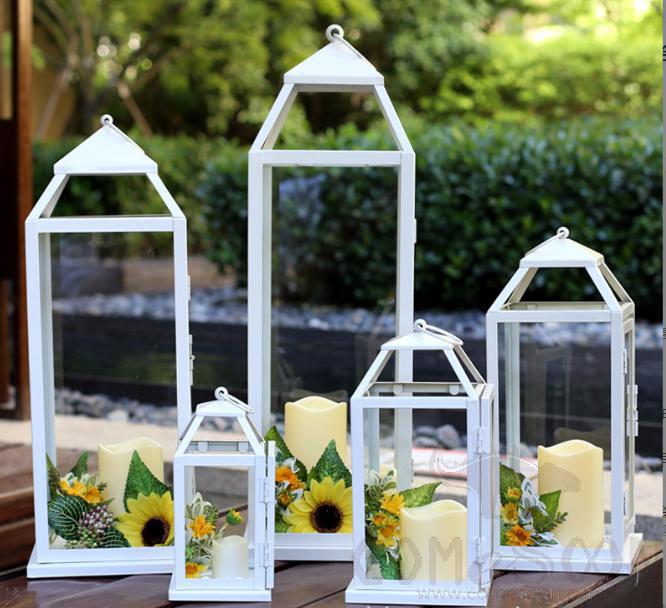 European Metal Candle Holder (L)