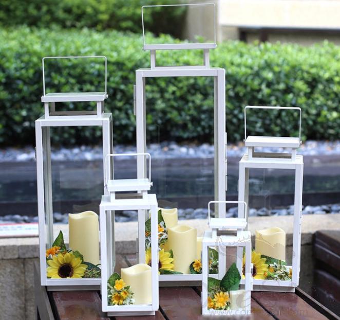 European Metal Candle Holder (S)