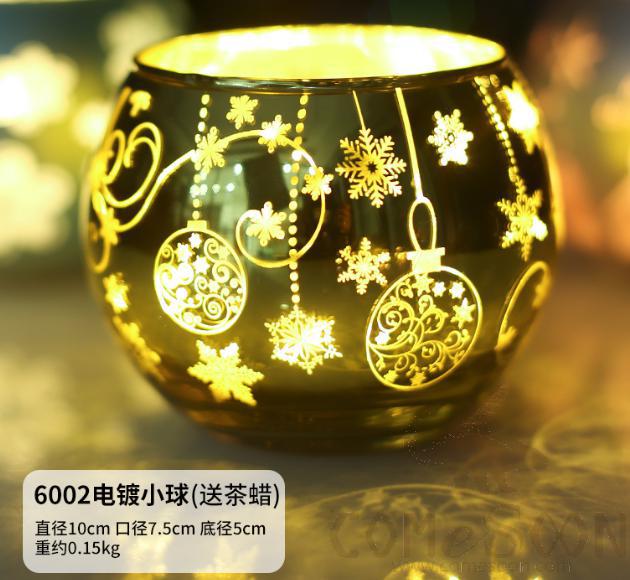 Glass Candle Holder