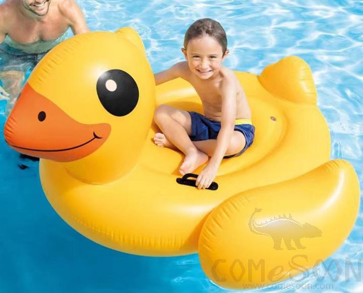 Inflatable mount - little yellow duck
