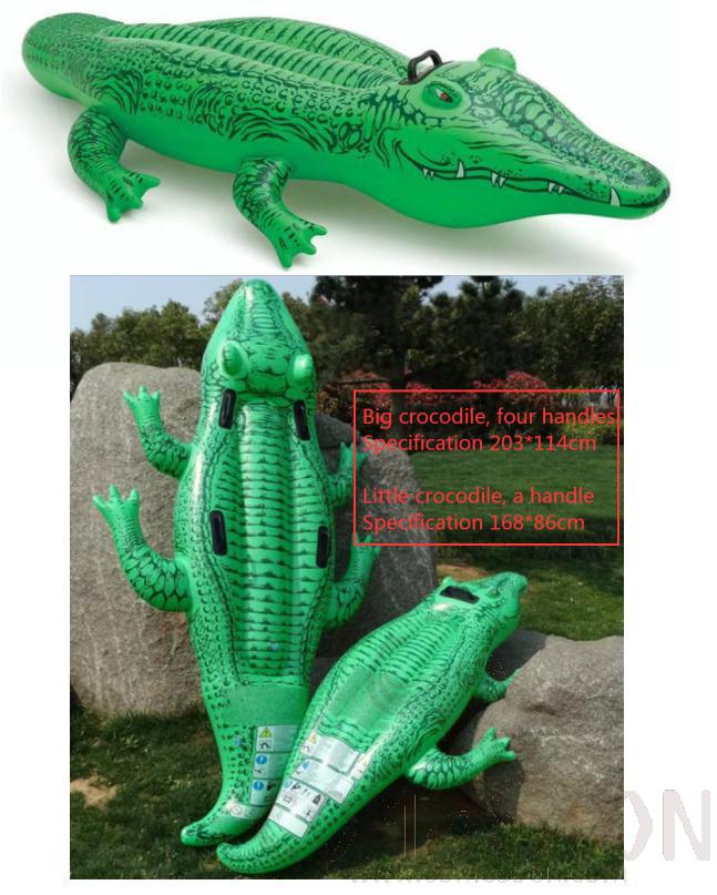 Inflatable mount - Crocodile
