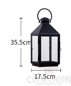Lantern Lamp-17.5*17.5*35.5cm