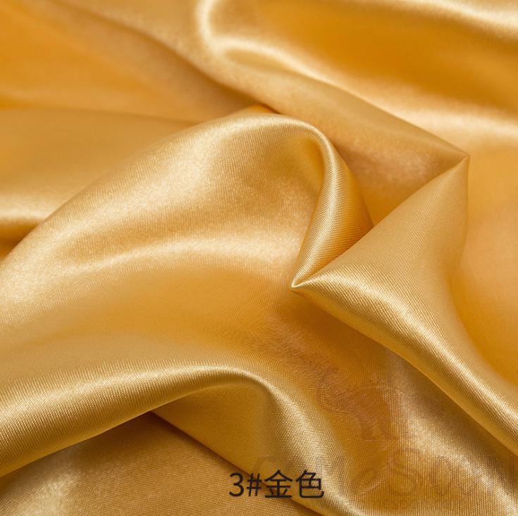 Satin cloth (golden Yellow)- W 150CM