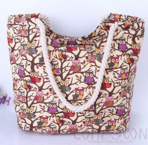 Beach Bag-PolyCotton,45*15*37cm