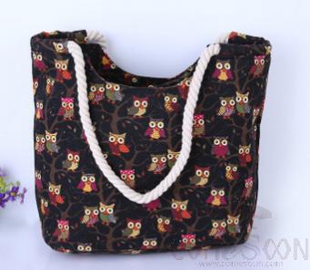Beach Bag-PolyCotton,45*15*37cm