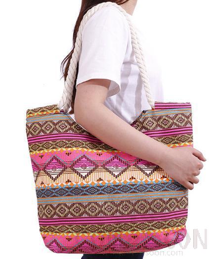 Beach Bag-Ploycotton,39*36*15cm