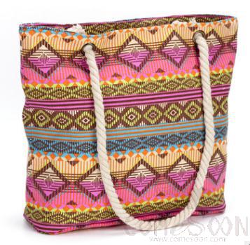 Beach Bag-Canvas,45*31*14cm;