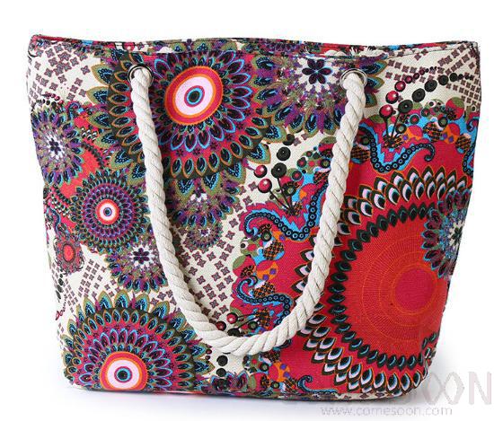 Beach Bag-Canvas,45*31*14cm