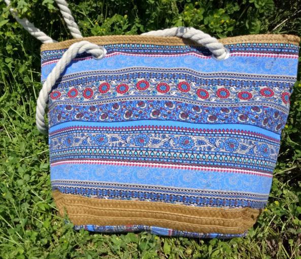 Beach Bag-Canvas,45*38*15cm