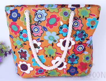 Beach Bag-Canvas,45*31*14cm