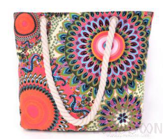 Beach Bag-Canvas,45*31*14cm