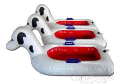 Floating toy on water - Spotted dog