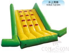 Floating toy on water - water slide