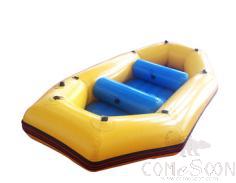 Floating toy on water - canoeing