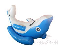 Floating toy on water - Dolphin seesaw