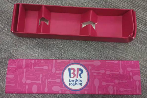 Customized Spoon Box (Unfolded)(MOQ=40K)