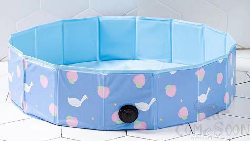 Swimming pool toy storage pool