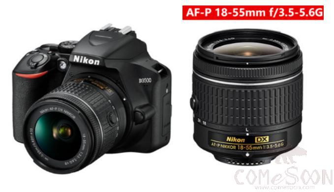 SLR camera -nikon d3500-af-p18-55 set