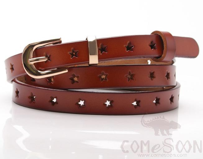 Two-layer cowhide belt-1.4*105cm