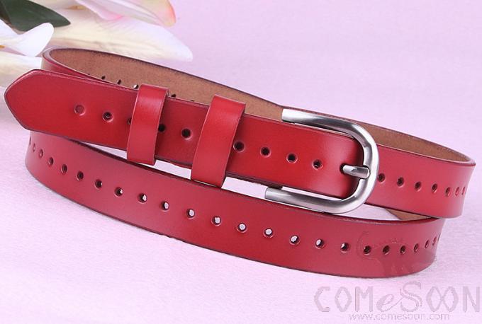 Two-layer cowhide belt-2.3*105cm