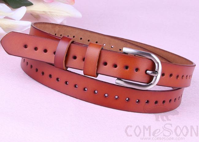 Two-layer cowhide belt-2.3*105cm