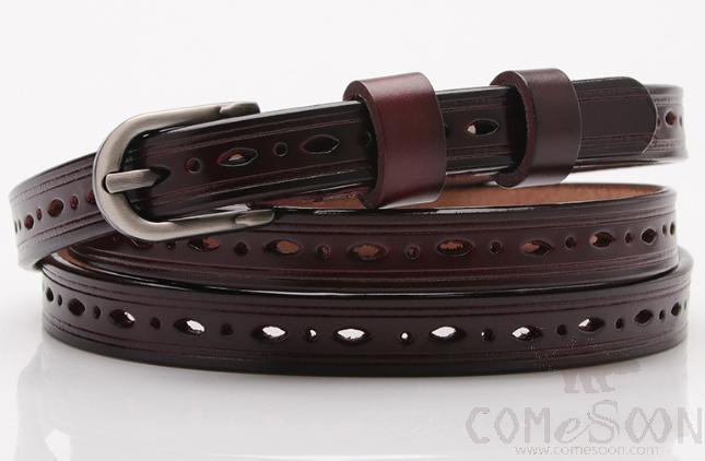 Two-layer cowhide belt-1.4*105cm