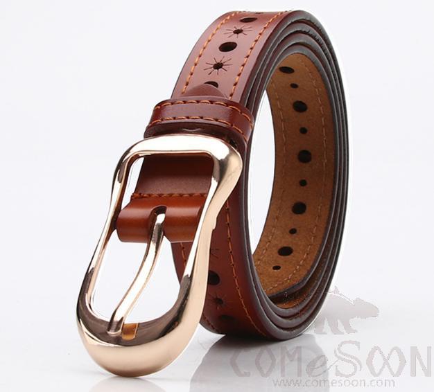 Two-layer cowhide belt-2.4*105cm